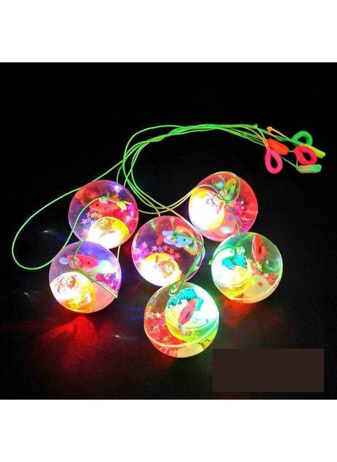 Generic - Night Market Stall Department Store Small Commodity Park Square Outdoor Stall Children's Luminous Small Gifts Lei Min-Color:Gray Smiling Face Blowing Dragon 15 Pieces - Image 1
