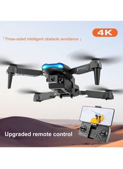 E99 Drone with Dual HD Camera | Foldable Remote Control Drone for Adults & Beginners | Wifi FPV Live Video | 6-Axis Gyro Stabilization | Easy-to-Fly Quadcopter with Long Battery Life | Compact Aerial Photography Drone with One-Key Takeoff