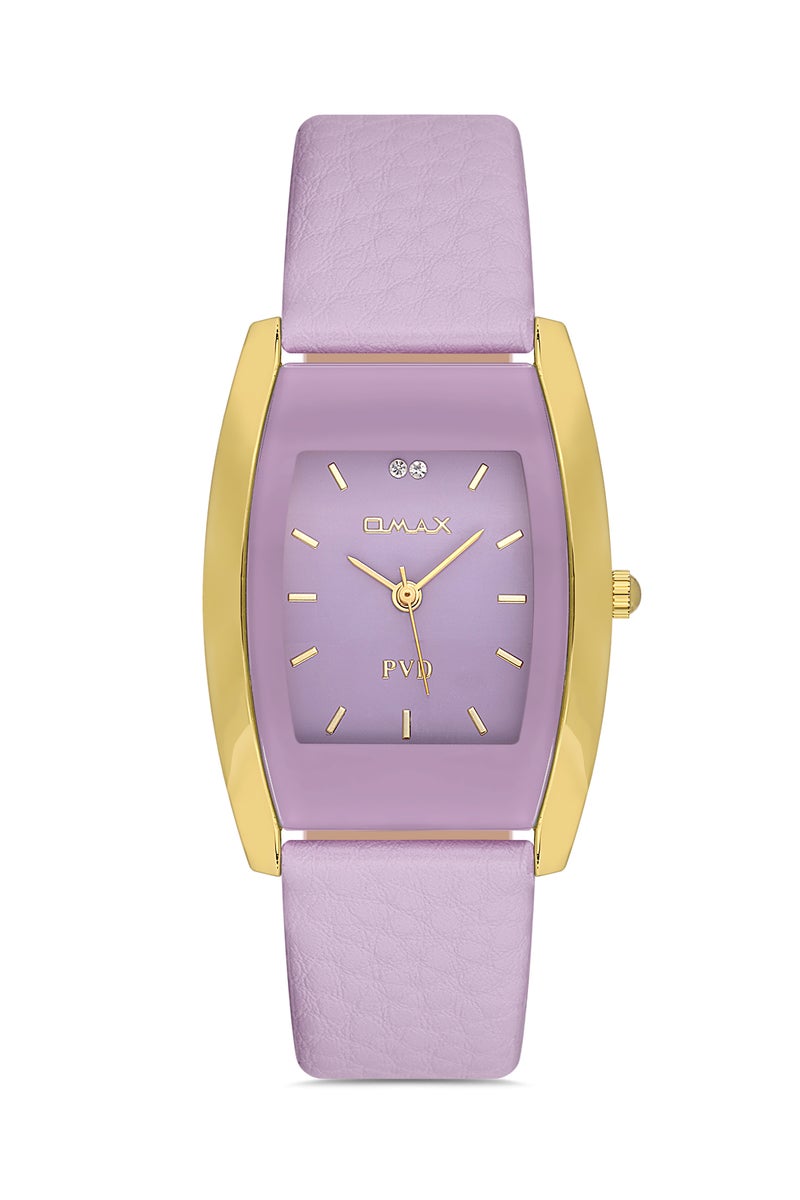 OMAX Women’s Wrist-Watch | Analog | Leather Strap | Elegant Design - Image 1