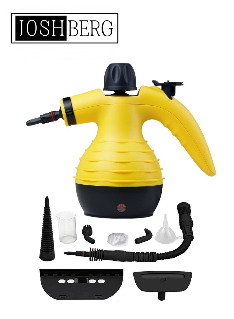 جوشبيرغ منظف ​​بخاري محمول متعدد الوظائف وعالي الحرارة مناسب للمطبخ والأريكة والحمام والنافذة - Image 1