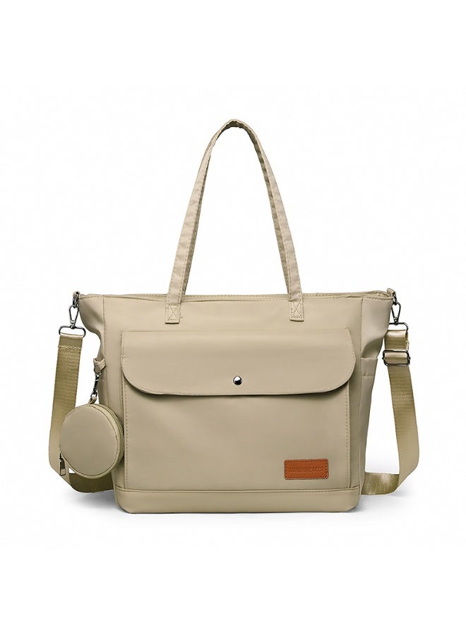 New Lightweight And Large Capacity Casual Hand-Held Single Shoulder Mother And Baby Bag