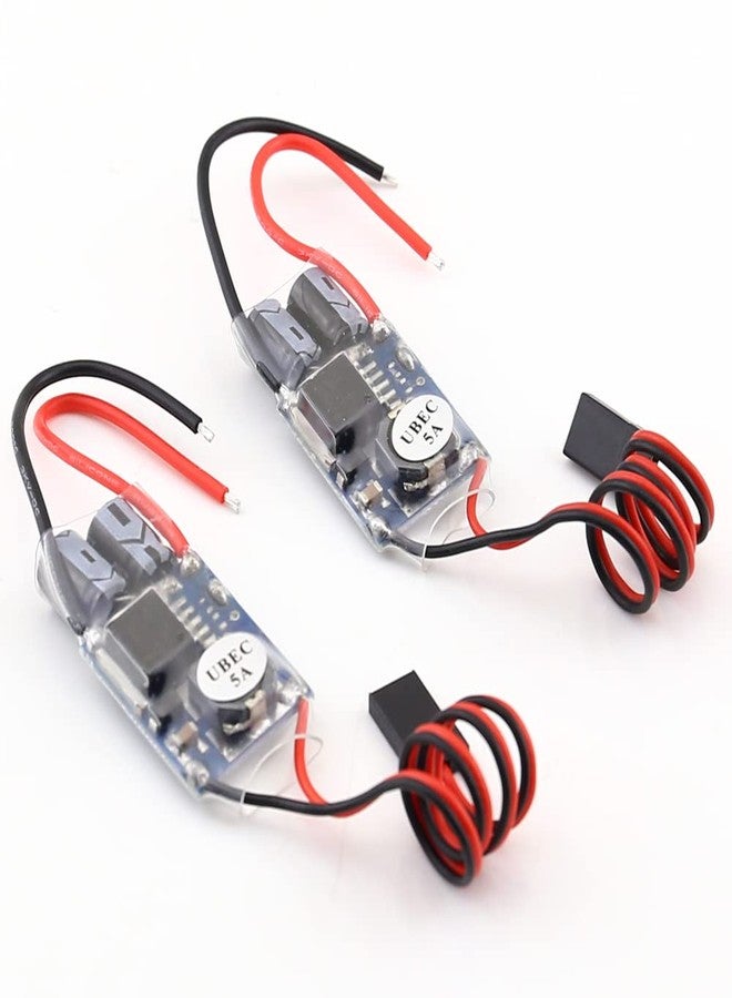 SoloGood SoloGood 2Pcs RC BEC UBEC 5V 5A Step Down UBEC Module 2S 3S 4S ...