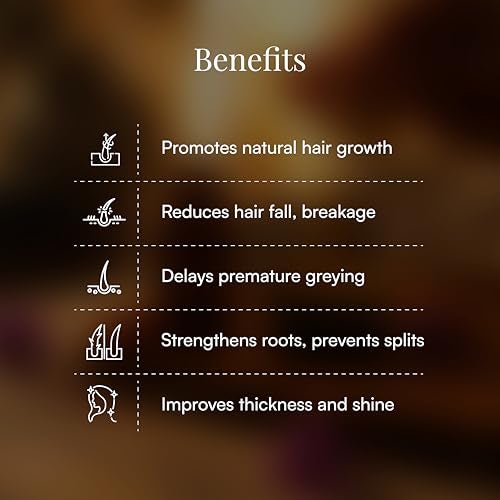 Sitaram Ayurveda Neelibringadi Keram (Coconut Oil) | Ayurvedic Hair Oil | Classical Formulation for Scalp Care | With Indigo, Bhringraj & Amla | 200 ml - Image 5