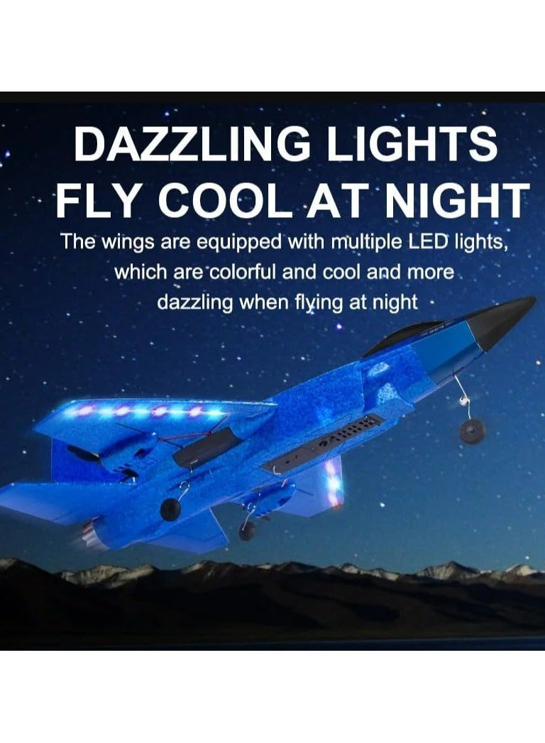 RC Outdoor Kids Aircraft HW-31 Kid-friendly outdoor glider| 2.4G long-range control and LED night lights - Image 4