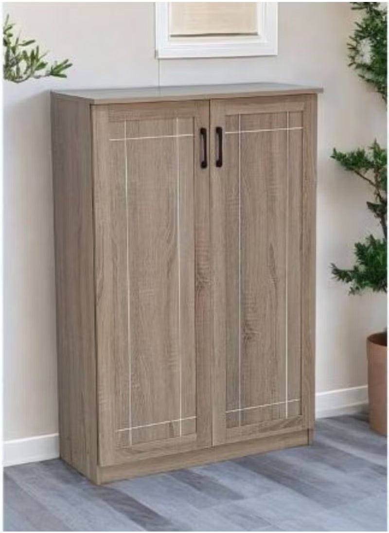 Galaxy Design Galaxy Design Shoe Cabinet GDF-SBF-SC2202 Sonoma Oak New  - Image 1