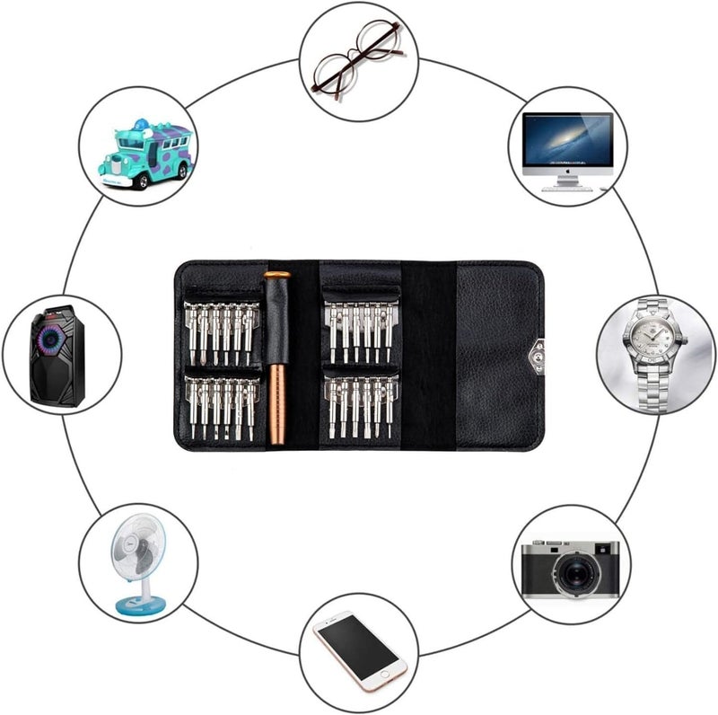 THEMISTO - built with passion 27 in 1 Precision Screwdriver Set Multi Pocket Repair Tool Kit for Mobiles, Laptops, Electronics - Image 2