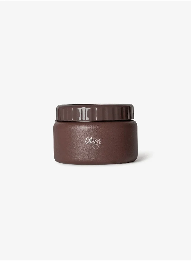 سترون Small Thermal Food Jar - 250ml - Plum