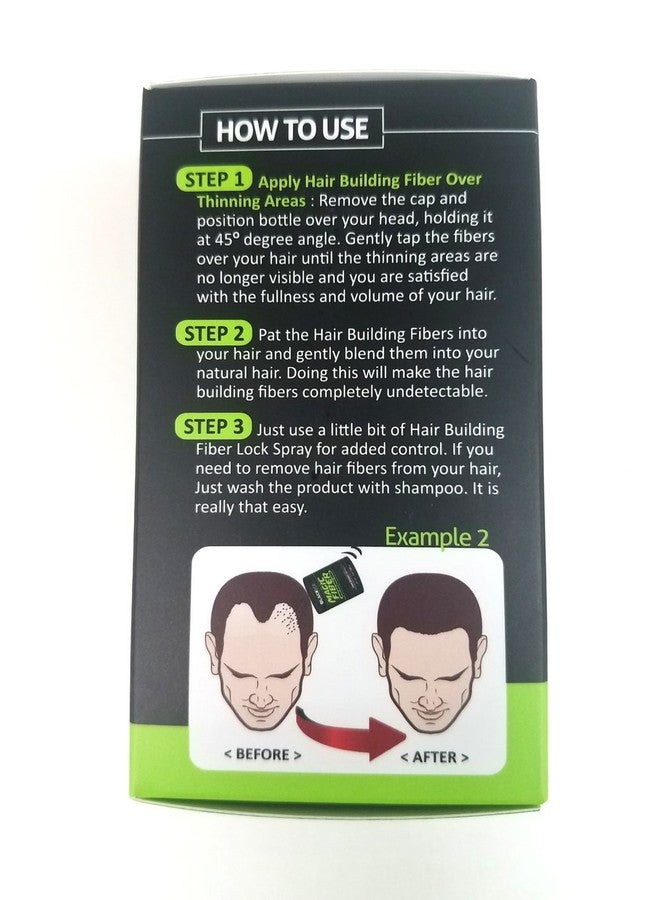 Black Ice Magic Fiber Hair Building Fiber - Full Hair Instantly - Dark Brown - Image 2