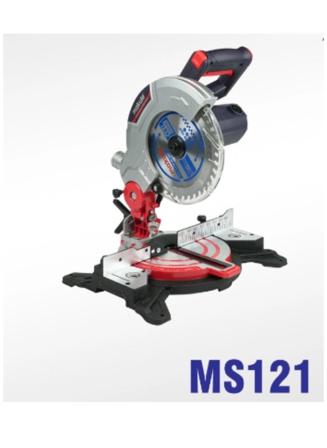 makute Miter Saw  1450W with 5200rpm and 25.4 Blade Size for Crown Moulding  Picture Frames  Door Frames Window Casings and more (MS121)  - Image 3