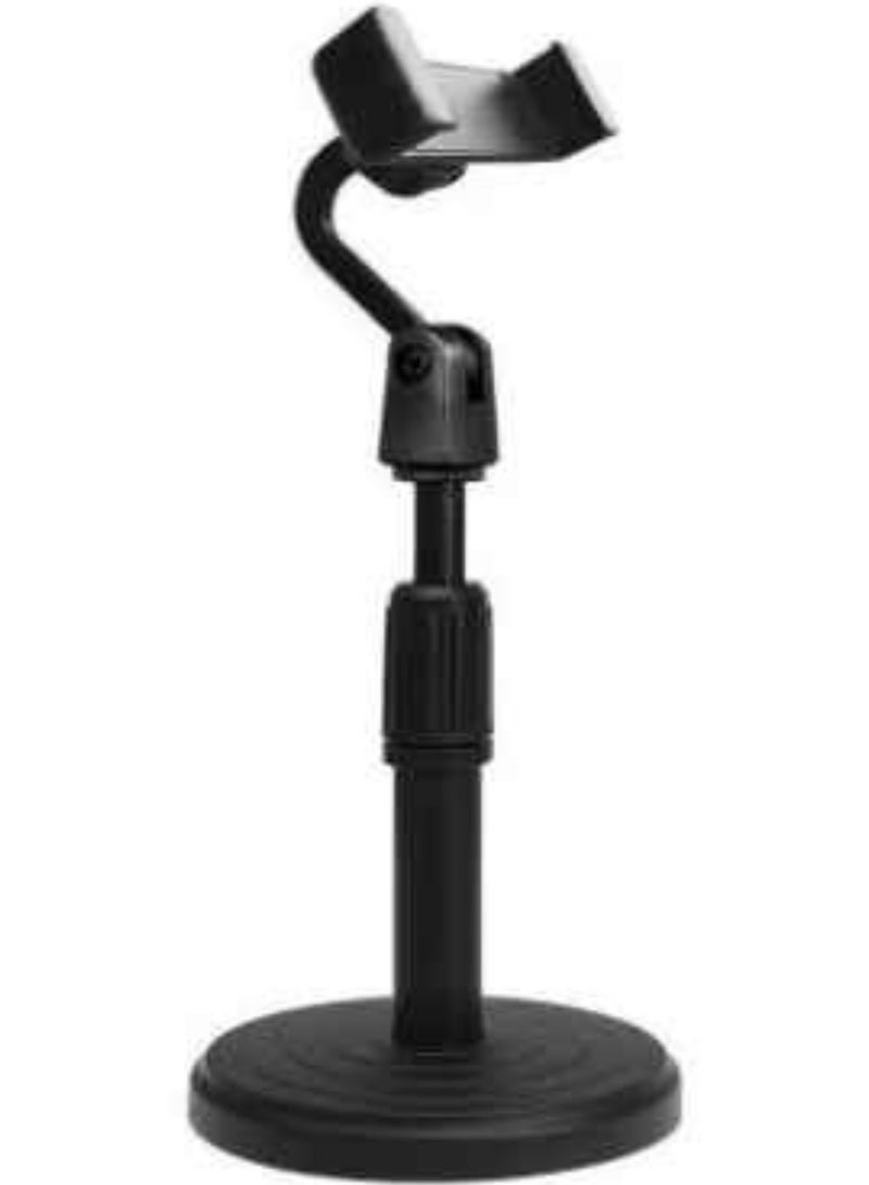 Cell Phone Stand for Live Streaming, YouTube Video/Photography, Adjustable Height & Angle Phone Holder Gooseneck Flexible Arm Universal Phone Stand for Desk , Office, Kitchen - Image 1
