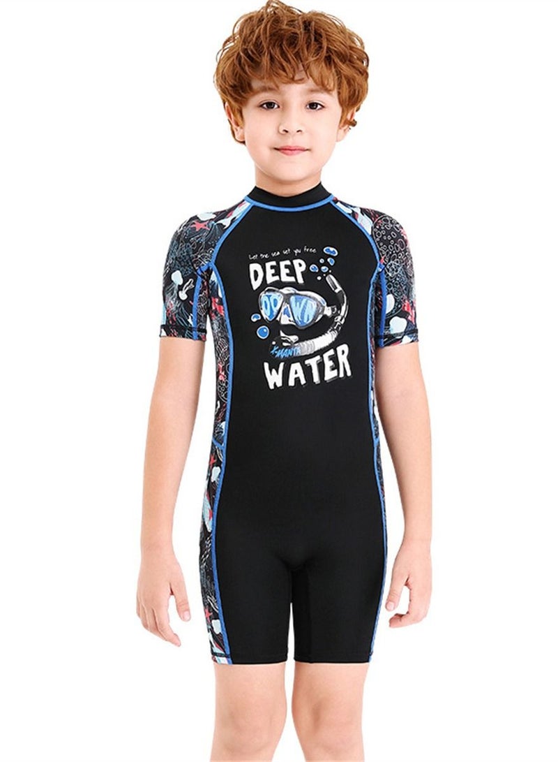DIVE & SAIL Keep Warm Children Diving Suit Three-layer High Elastic Wetsuit For Boys - Image 1