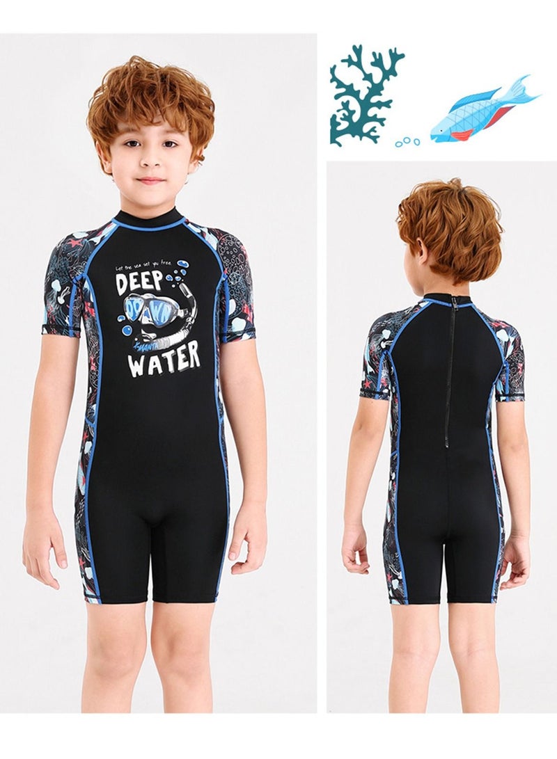 DIVE & SAIL Keep Warm Children Diving Suit Three-layer High Elastic Wetsuit For Boys - Image 2