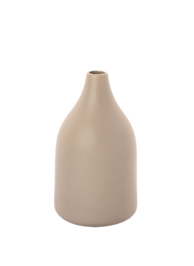 Gulf Flowers Ceramic Vase Base  Simple ceramic base vase, perfect for versatile floral arrangements 