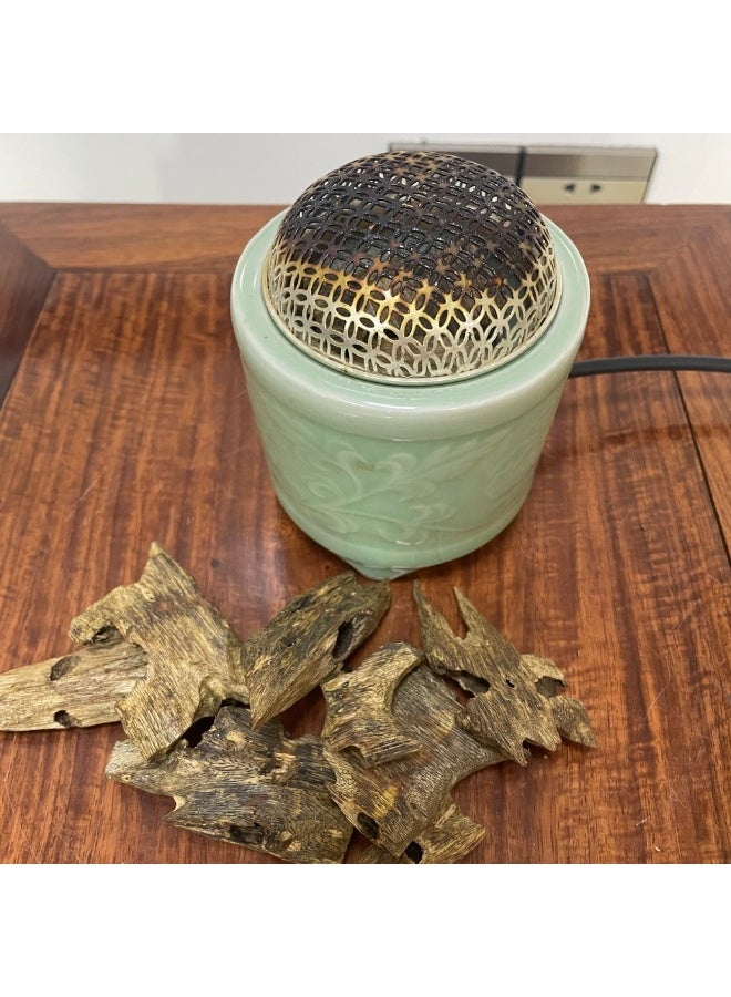 100غ قطع عود هاينان كينام - درجة غاطس 90%، رائحة عسلية باردة، زيوت غنية، مادة معتقة، بخور فاخر للمنزل - Image 5