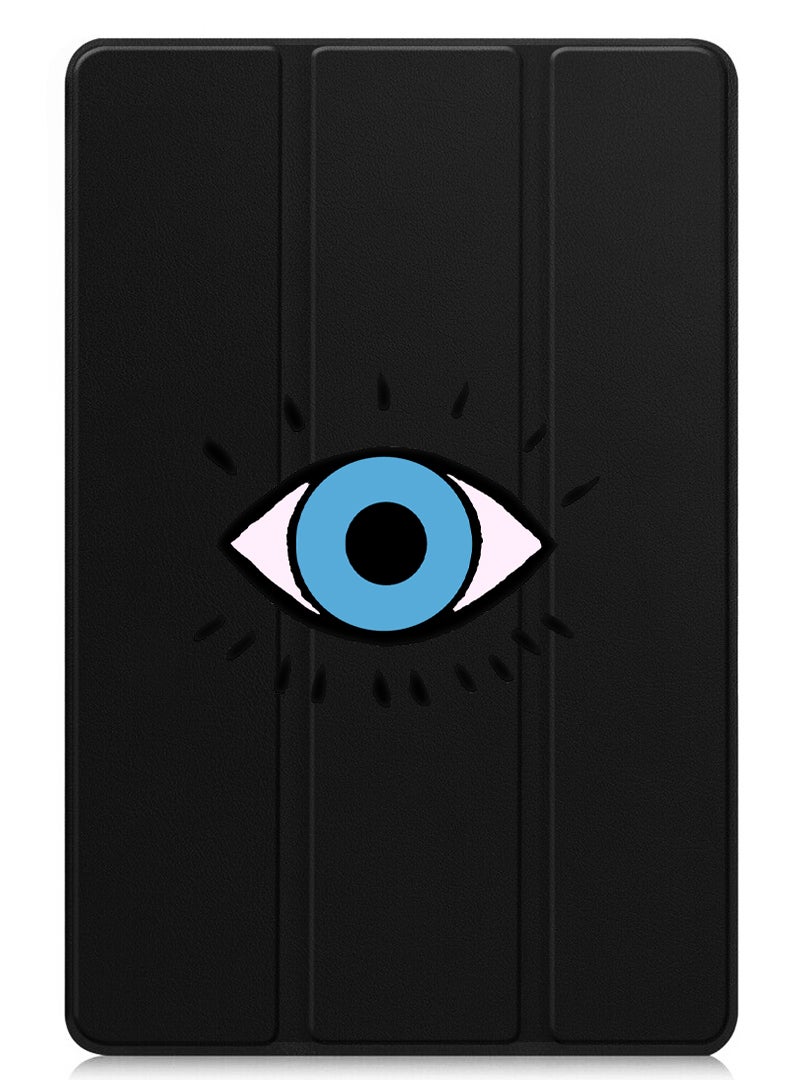 Theodor Protective Flip Case For Apple iPad Pro 11 (2024) With Trifold Stand Auto Wake Sleep Shockproof Cover Eye B  - Image 1