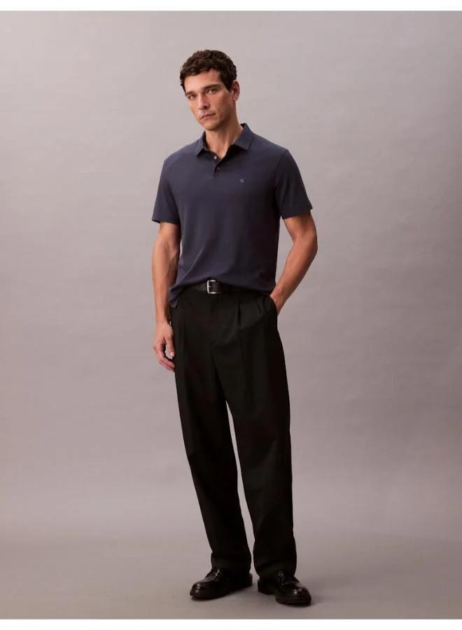 CALVIN KLEIN Cotton Short Sleeve Polo