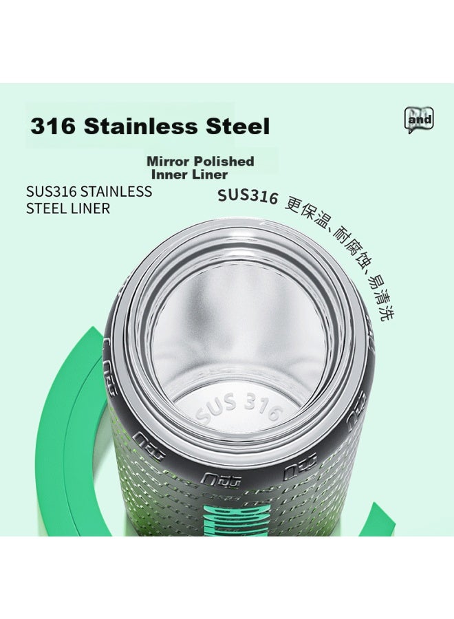 Bottled Joy Stainless Steel Insulated Cup With Straw, Large Capacity, High Appearance Value, Portable Tea Infuser Cup, Sports Water Bottle - Image 2