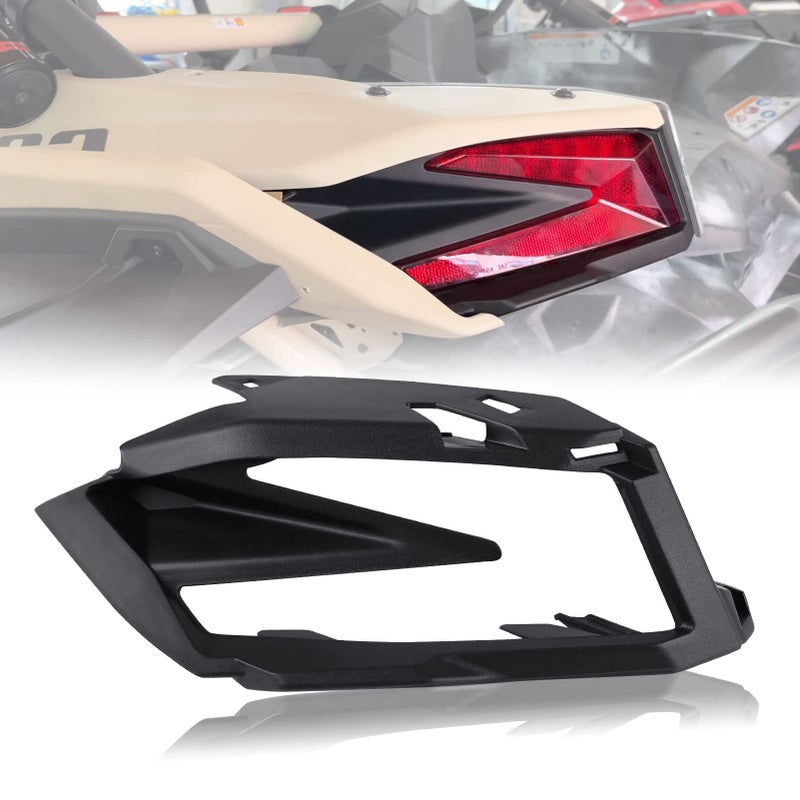 CPOWACE Tail Light Cover Compatible with CanAm Maverick X3 Accessories Rear Light Cover Bezel Brake Light Frames Compatible with Maverick X3 XDS XRS Max Turbo R 20172021 1PCS Left Driver Side