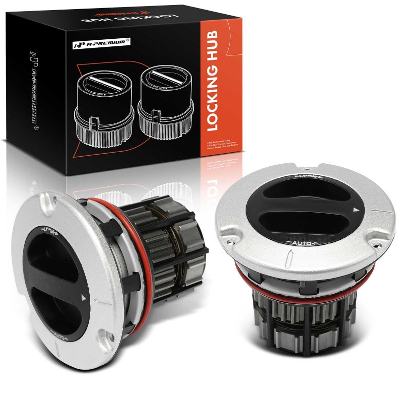 A-Premium APremium 2Pcs Front Left and Right 4WD Manual Locking Hub Actuator Axle Hub Link Assembly Compatible with Ford F250 Super Duty F350 Super Duty F450 Super Duty F550 Super Duty 20112022