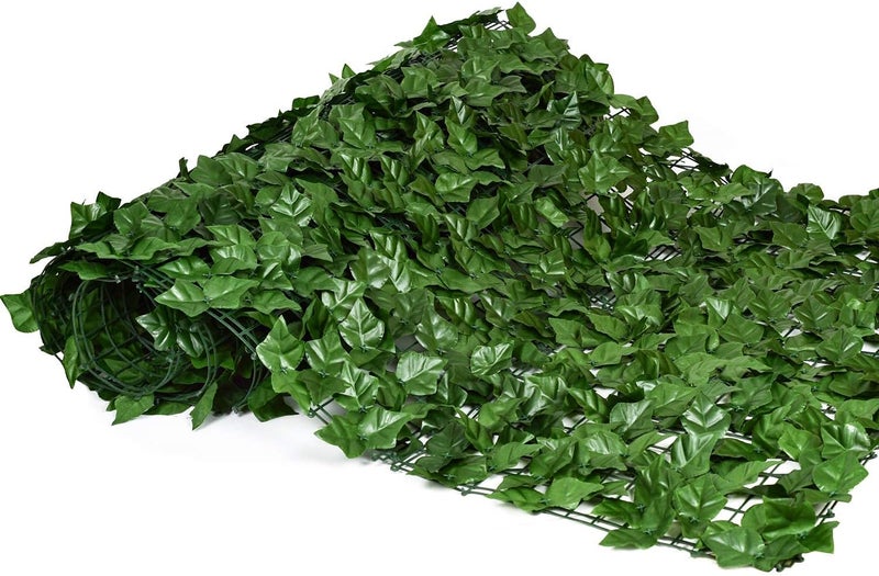 DearHouse Artificial Ivy Privacy Fence, 157.5x39in Artificial Hedges Fence and Faux Ivy Vine Leaf Decoration for Outdoor Decor, Garden Decor - Image 5