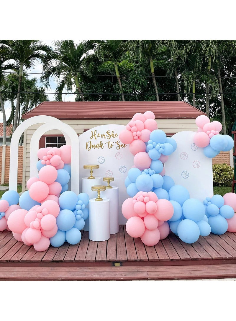 Pink Balloons 129pcs Pastel Pink Balloons Different Sizes 18 12 10 5 Inch Light Pink Balloons for Valentine's Day Birthday Wedding Anniversary Baby Shower Garland Arch Party Decoration - Image 4