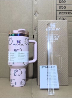 Quencher H2.0 Stainless Steel Vacuum Insulated Tumbler with Lid and Straw for Water, Iced Tea or Coffee, Smoothie and More,  40oz/1.18L