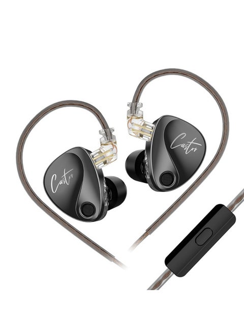 KZ Castor In Ear HiFi Earphone 2DD Dynamic High-end Tunable-Color:Improved Bass Microphone