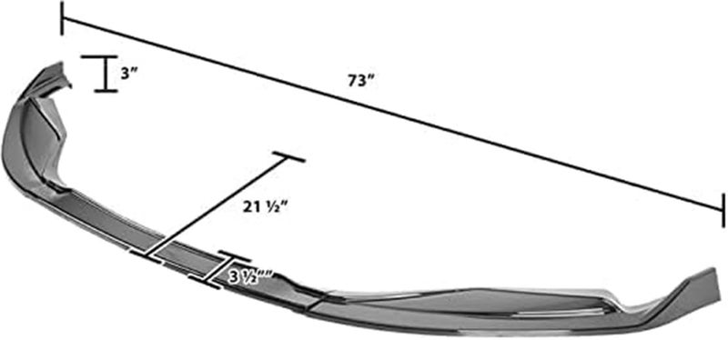 THetie Car Front Bumper Lip,Compatible with Lexus GS350 GS450h 2013-2015,Auto Parts - Image 2