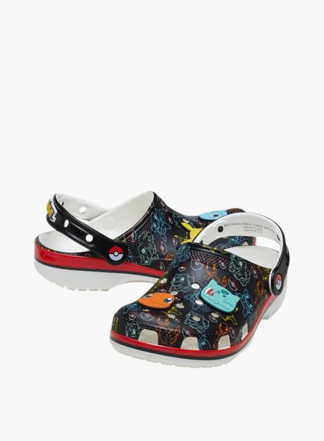 كروكس شباشب بوكيمون للأولاد بحزام خلفي