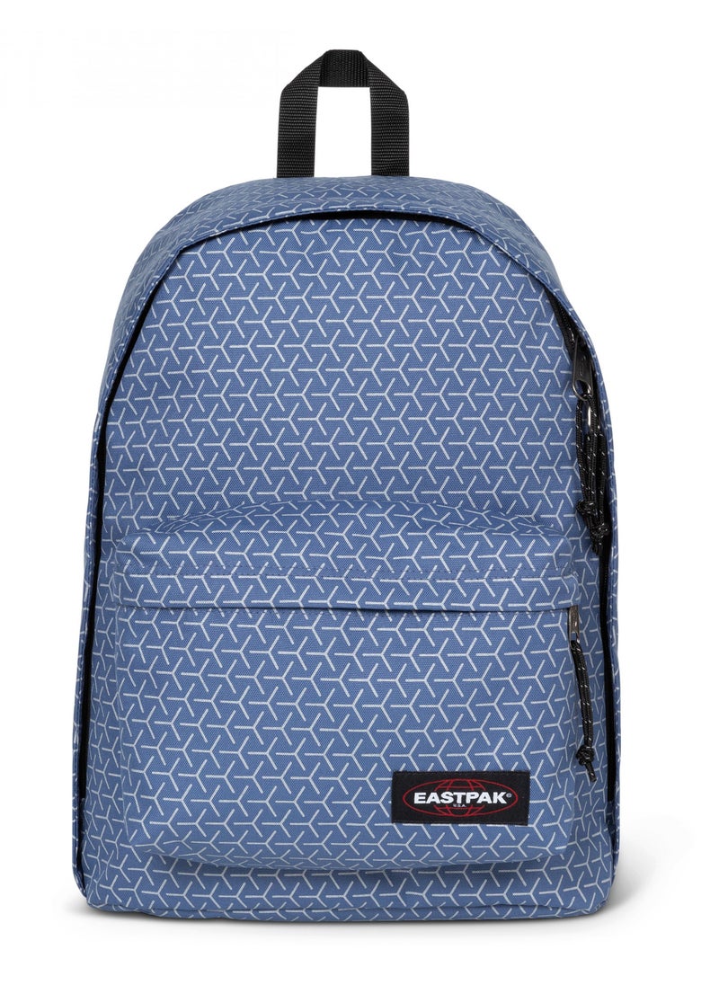 EASTPAK Out Of Office-Medium Backpack With Laptop Protection - Refleks Metal Blue  - Image 1