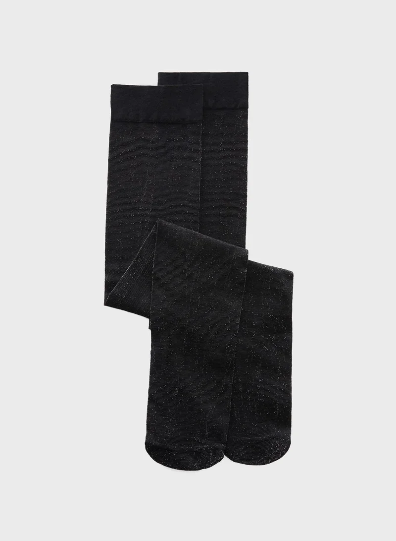MANGO High Knee Socks