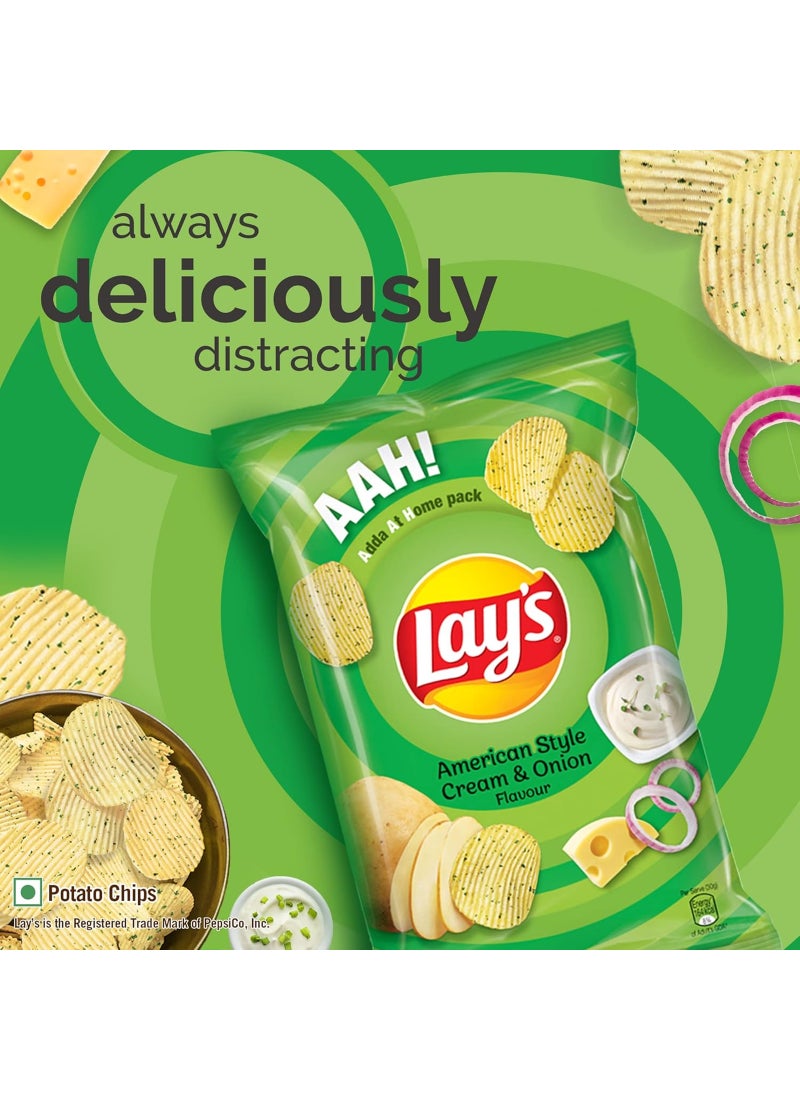 Lay's American Style Cream & Onion Chips 52.9gm - Image 5