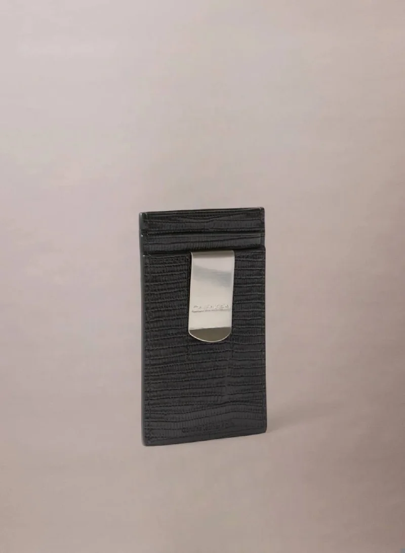 CALVIN KLEIN Leather Card Holder