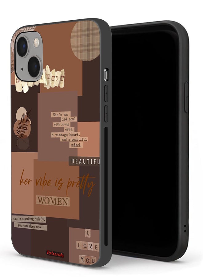 Tolwak Apple iPhone 13 mini Protective Case Adventurer Women - Image 1