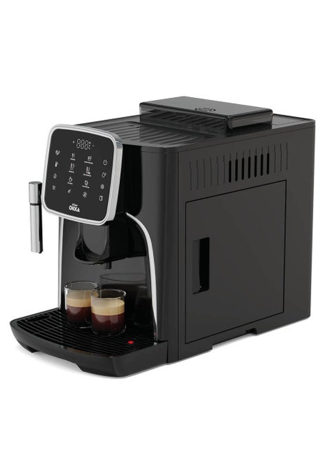 Pro Fully Automatic Espresso Machine - OK0030-05 - Black&Chrome