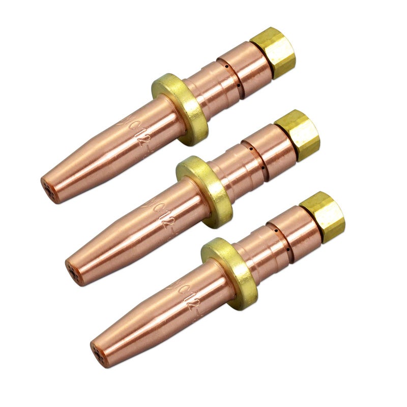 RIVERWELD Acetylene Cutting Tips MC12 Size 3 MC12-3 Fit Smith Oxygen Oxy Oxyfuel Cutter Torch 3pk - Image 2