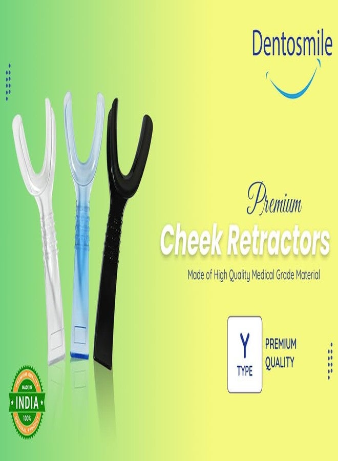 Dentosmile Premium Cheek Retractor Large Black Colour Y-Type in Different Packaging (Made in India (10 - Image 5