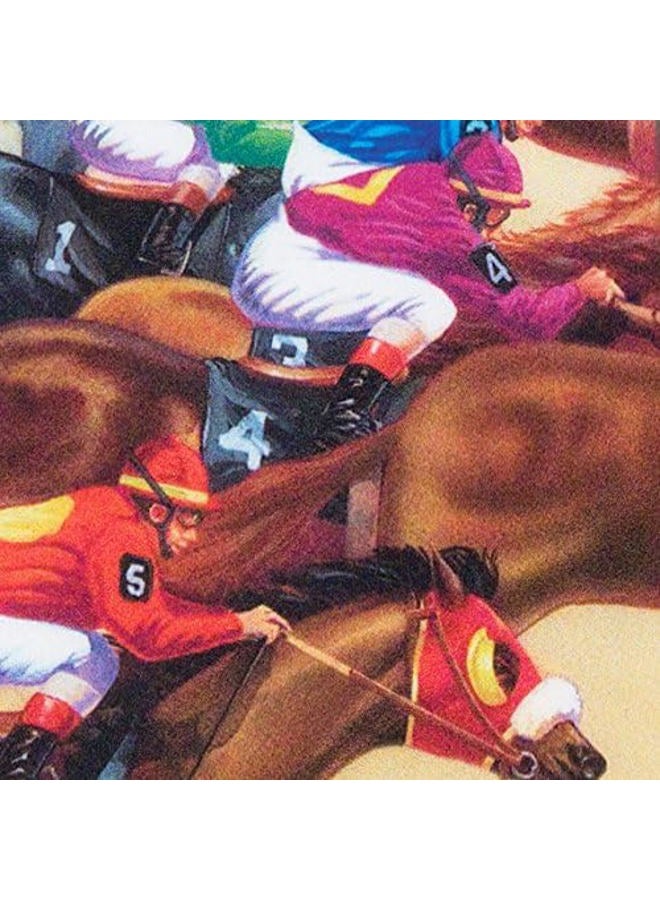 Three Rooker Horse Racing tie Mens Necktie - Image 3