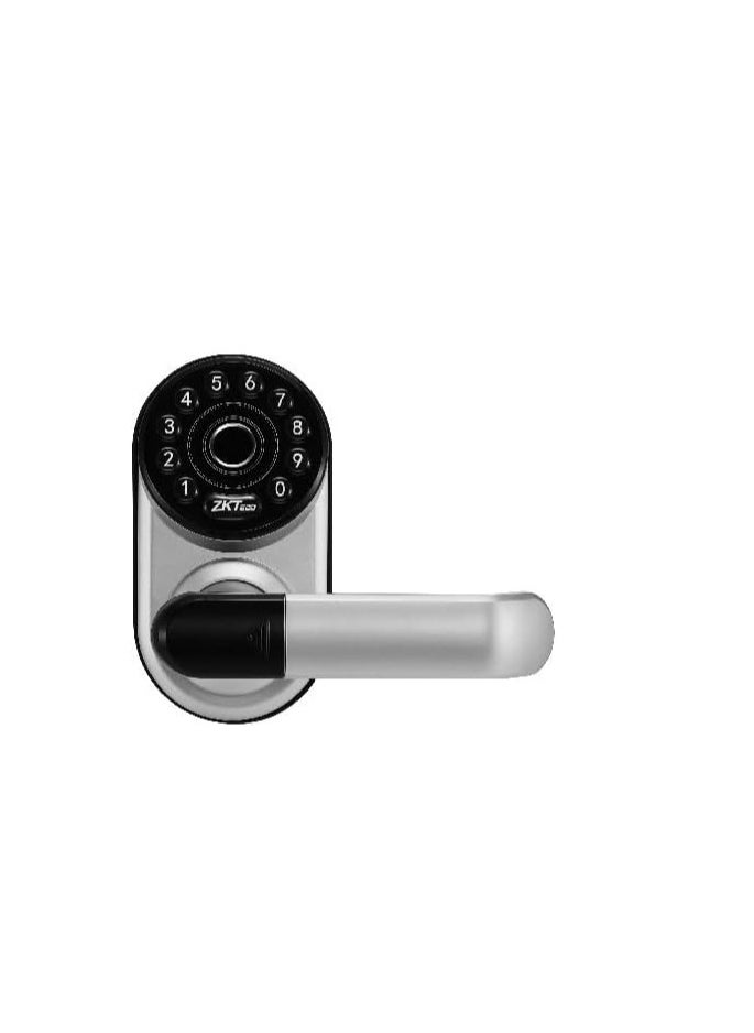زد كيه تيكو - ZKTeco ML300 Bluetooth Fingerprint Keypad Smart Lock Biometric Entry, Voice Control with Alexa and Google Assistant Remote Access via ZSmart App - Image 1