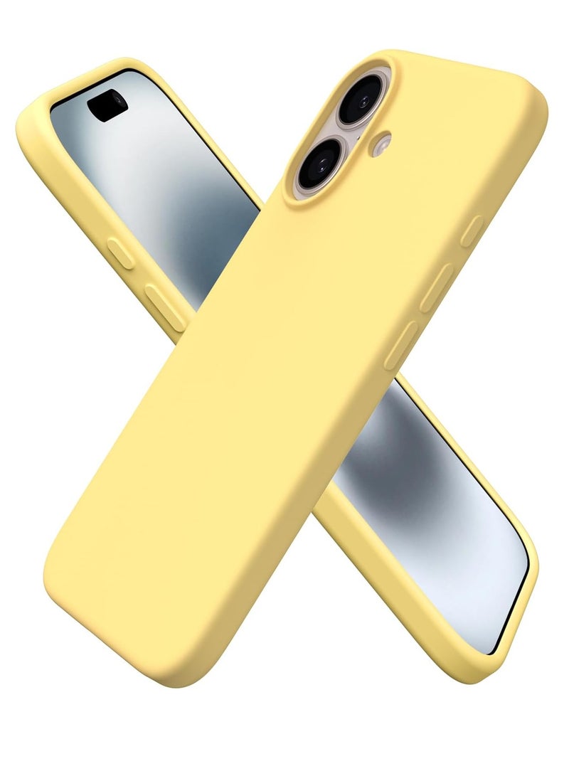 MIGOFAST Designed for iPhone 16 Case Silicone Ultra Slim Shockproof Phone Case with Soft Anti-Scratch Microfiber Lining Enhanced Camera Protection Phone Case for iPhone 16 6.1" - Image 1