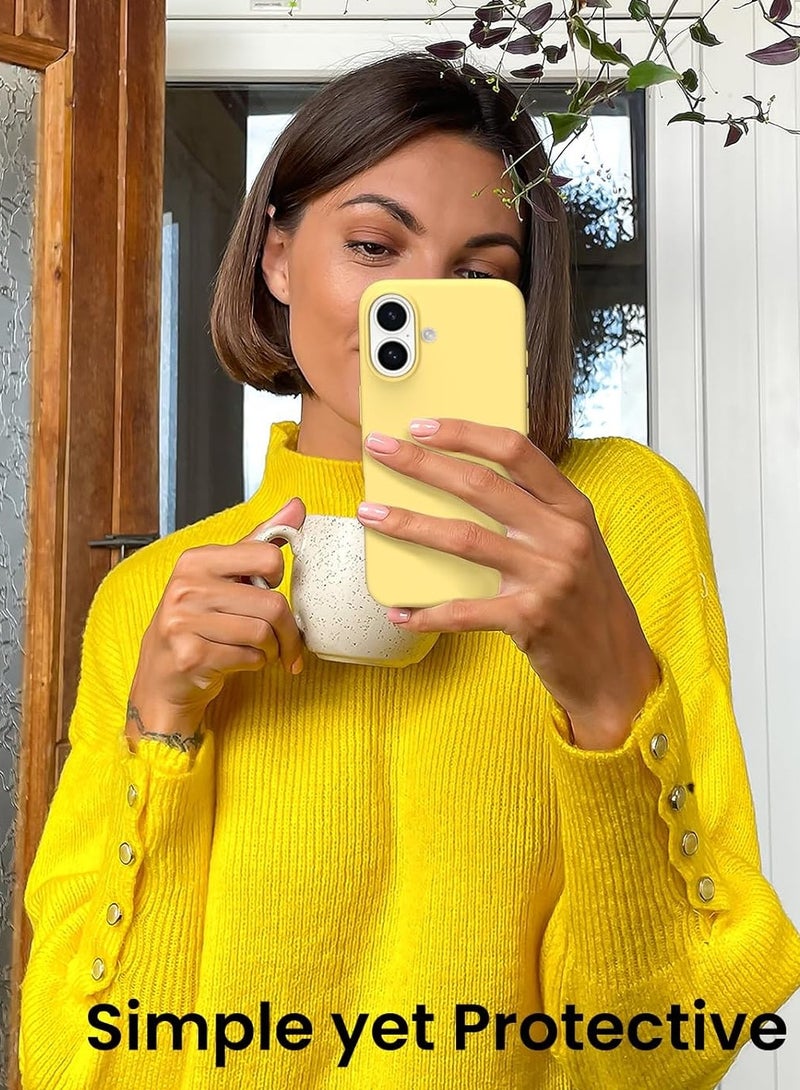 MIGOFAST Designed for iPhone 16 Case Silicone Ultra Slim Shockproof Phone Case with Soft Anti-Scratch Microfiber Lining Enhanced Camera Protection Phone Case for iPhone 16 6.1" - Image 4