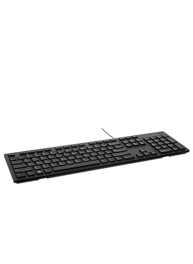 Dell KB216 Wired Keyboard (580-ADMT) – Black – Comfortable & Durable for Home and Office - Image 2