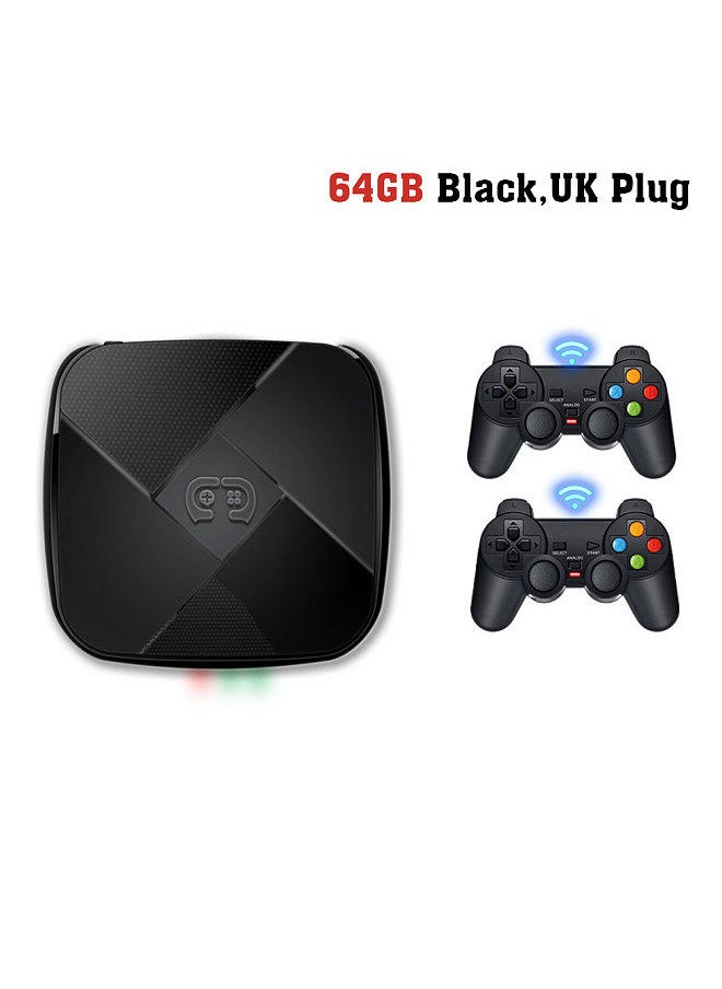 Generic - I3 4K Video Game Console, 10000+ Games, With 2pcs 2.4G Dual Player, Support for 3D Game PSP N64 PS CPS CPS2 - Image 1
