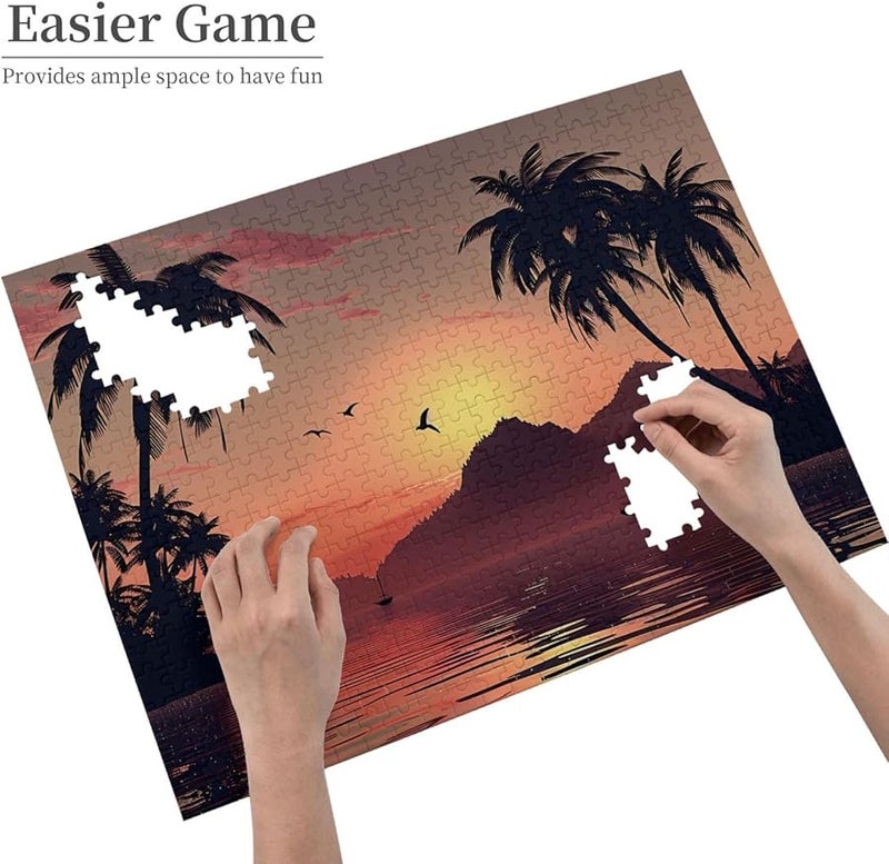 Phayah Lake Sunset 500 Piece Jigsaw Puzzle For Adults Home Decor 20 4 X 15 Inches - Image 4