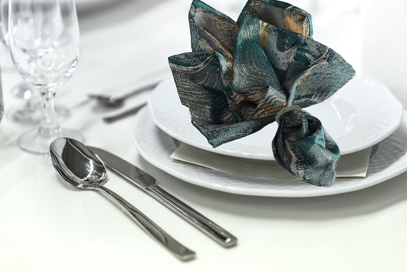 GERILKAI Grey Napkin Rings - 10 Pcs Stainless Steel Napkin Rings,Black Rotundity Metal Napkin Ring for Table Settings Wedding Christmas Party Dinner Table - Image 3