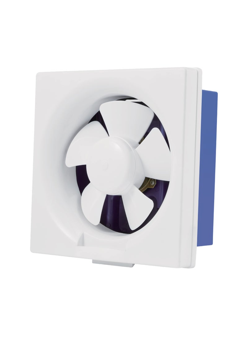 Flexy 10-Inch Square Exhaust Fan FEX1510WT with Top-Grade PP Plastic, Low-Noise Design, Detachable Blade, Efficient Ventilation, 2-Year Warranty - Image 1