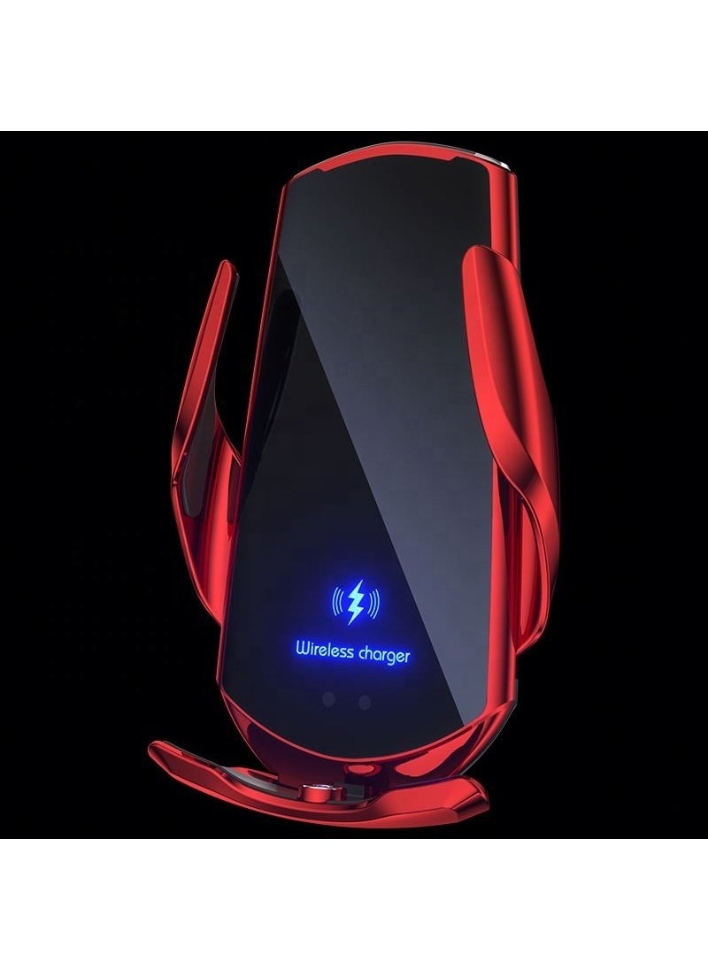 Lisa Butik - Q3 Smart Sensor Car Wireless Charger Vehicle Phone Charger and Holder Automatic Smart Infrared Sensor - Image 1
