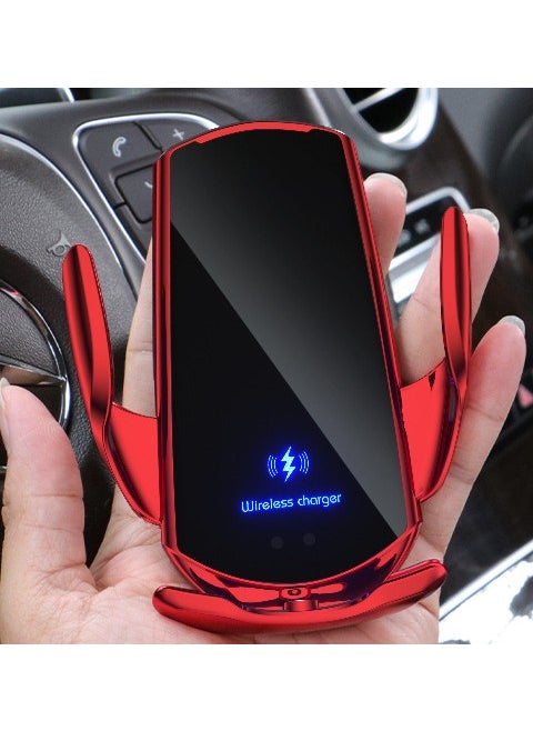 Lisa Butik - Q3 Smart Sensor Car Wireless Charger Vehicle Phone Charger and Holder Automatic Smart Infrared Sensor - Image 1
