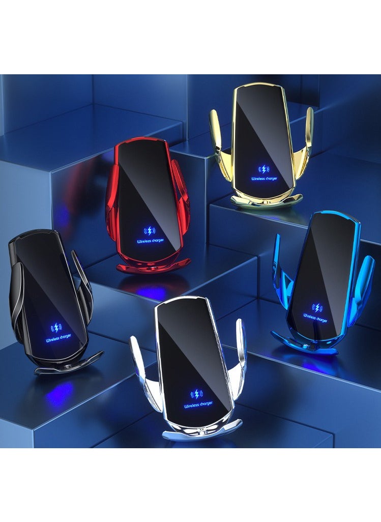 Lisa Butik - Q3 Smart Sensor Car Wireless Charger Vehicle Phone Charger and Holder Automatic Smart Infrared Sensor - Image 1