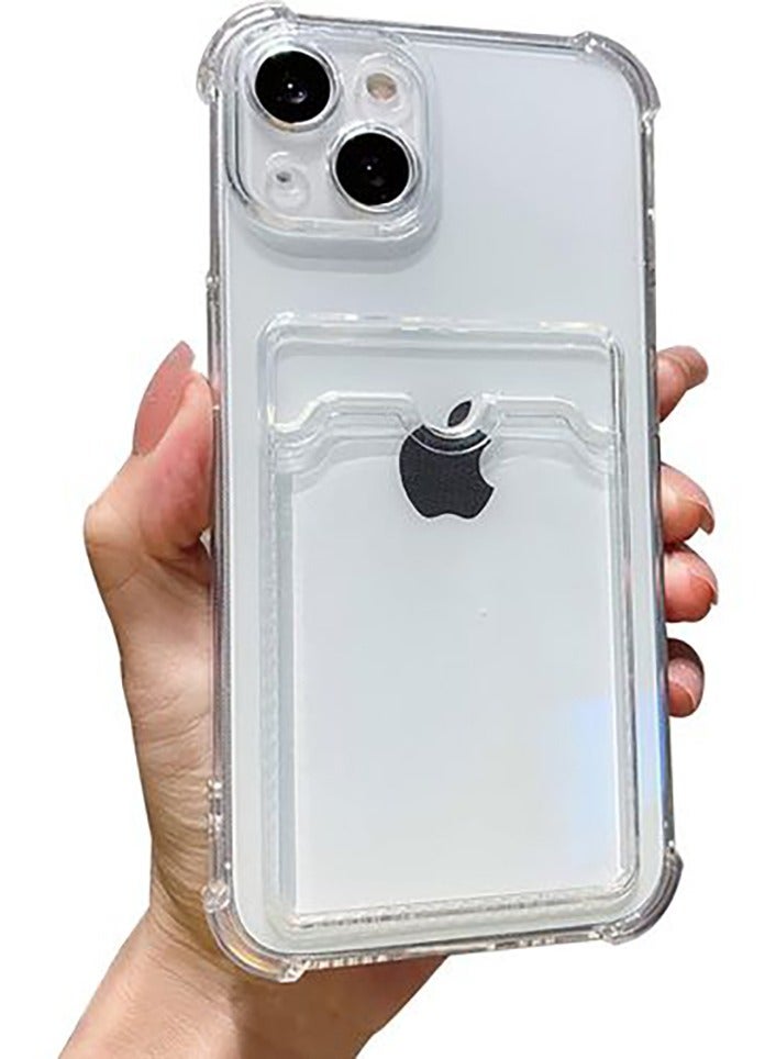 جراب محفظة شفاف لهاتف ابل ايفون 15 Iphone 1500  - Image 1